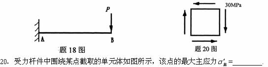 全国2008年4月高等教育自考工程力学（二）试(图4)
