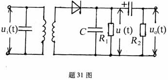 全国2008年1月高等教育自考非线性电子电路试(图6)