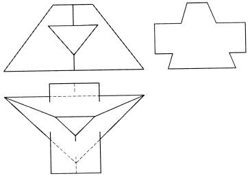 全国2008年7月高等教育自考土木工程制图试题(图8)