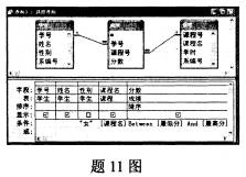 全国2009年1月高等教育自考数据库及其应用试