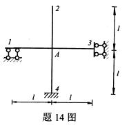 全国2008年4月高等教育自考结构力学(一)试(图11) 全国2008年4月高等教育自考结构力学(一)试(图11)