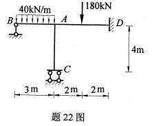 全国2008年4月高等教育自考结构力学(一)试(图17) 全国2008年4月高等教育自考结构力学(一)试(图17)