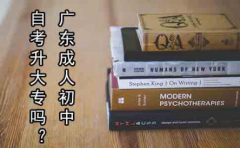 山东成人初中自考升大专吗?