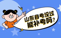山东自考没过能补考吗?